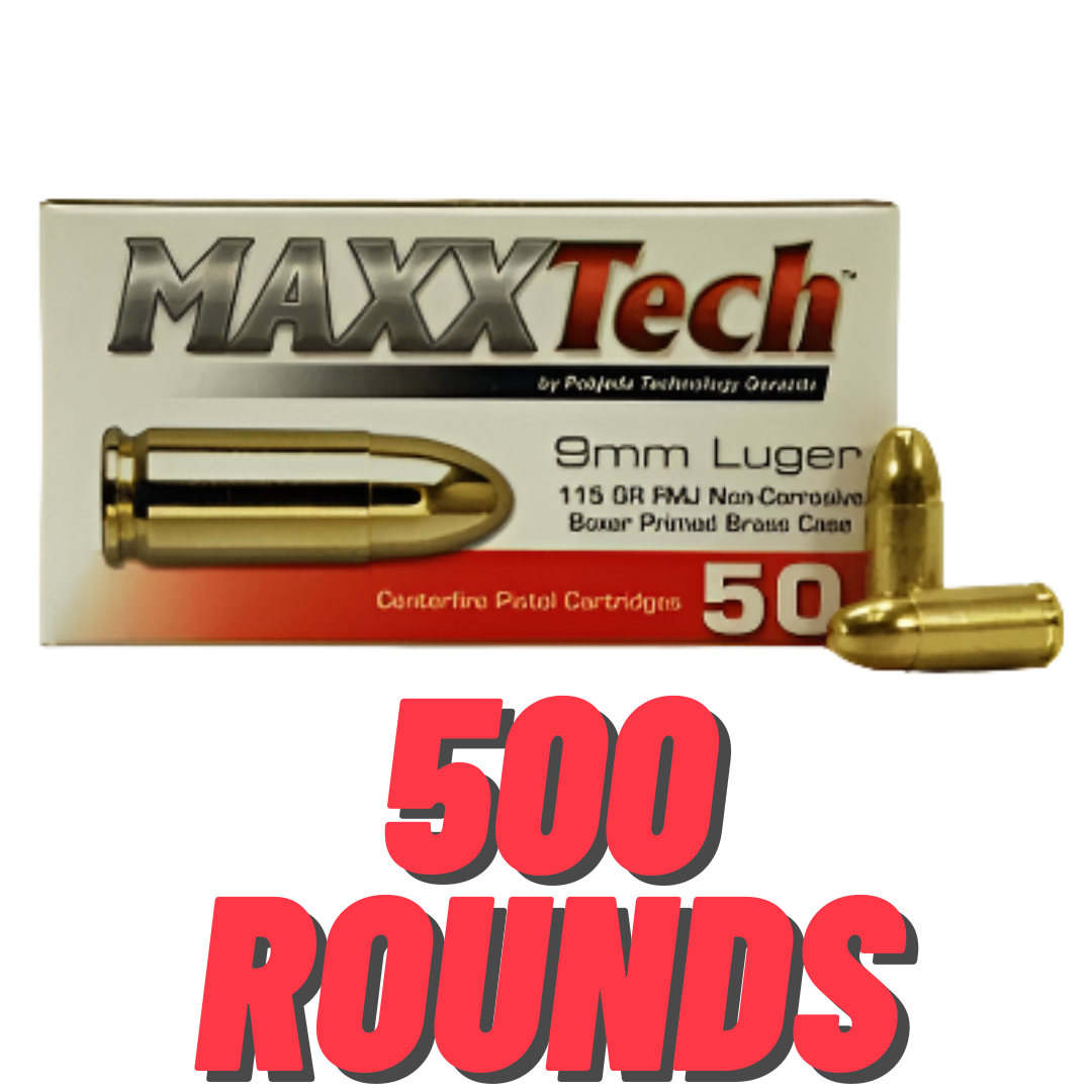 Maxx Tech 9mm 115GR