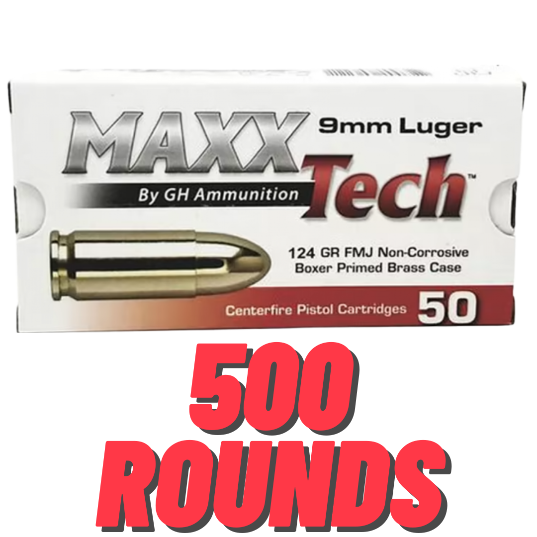 Maxx Tech 9mm 124GR