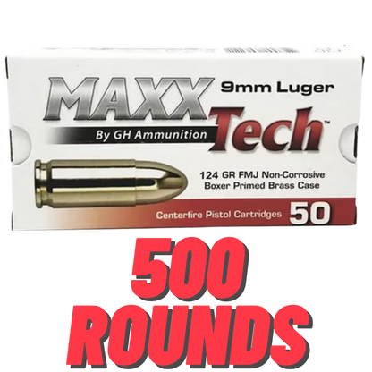 Maxx Tech 9mm 124GR