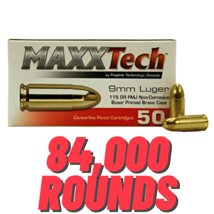 Maxx Tech 9mm 115GR