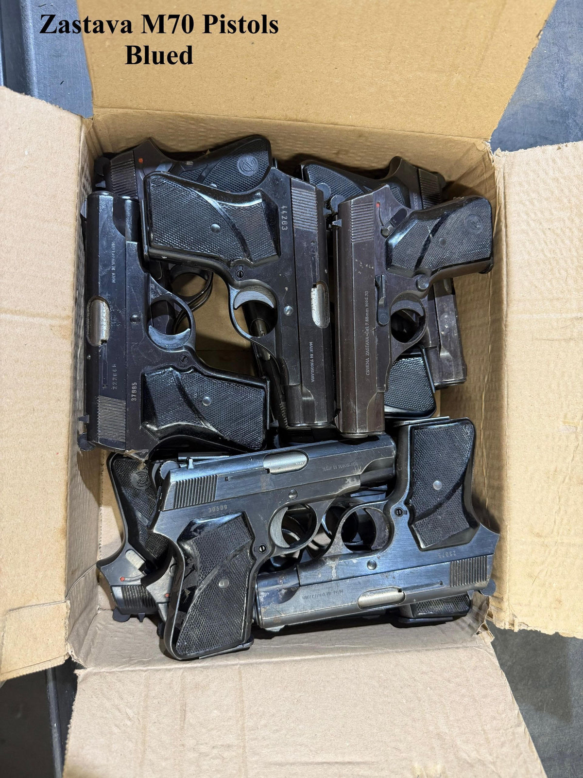 Zastava M70 32 acp Blued Standard Issue Pistol