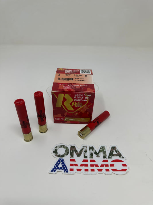Rio Game Load 410 ga 3" #6 11/16oz