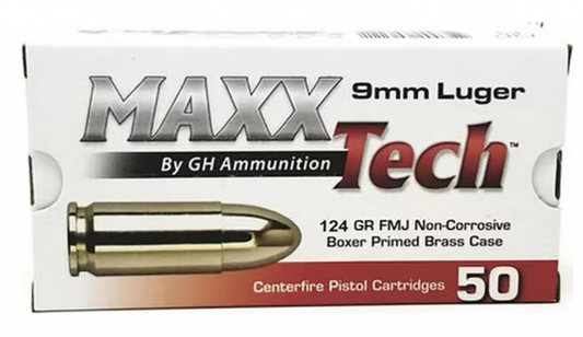 Maxx Tech 9mm 124GR